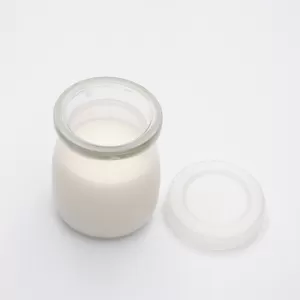 150 ml 5 oz Pudding Yogurt Glass Jar with Press Cap