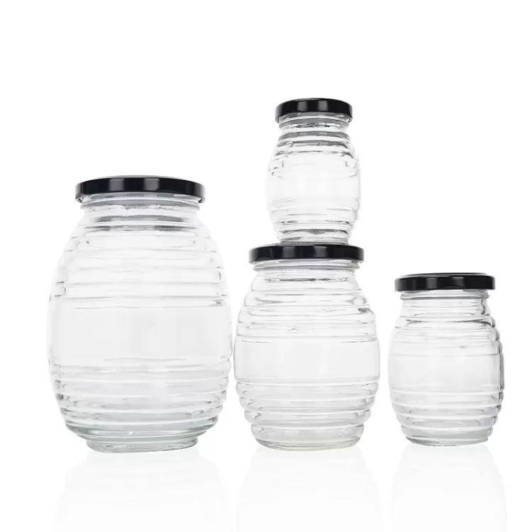 100ml Glass Honeycomb Honey Jar Storage Jar | Glint Featured Image